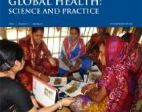 Source - Global Health: Science and Practice Vol. 3, No. 3 September 10, 2015. Description - Cover page.